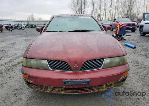2002 Mitsubishi Diamante Es z USA, uszkodzony, nr VIN 6MMAP57P12T010138